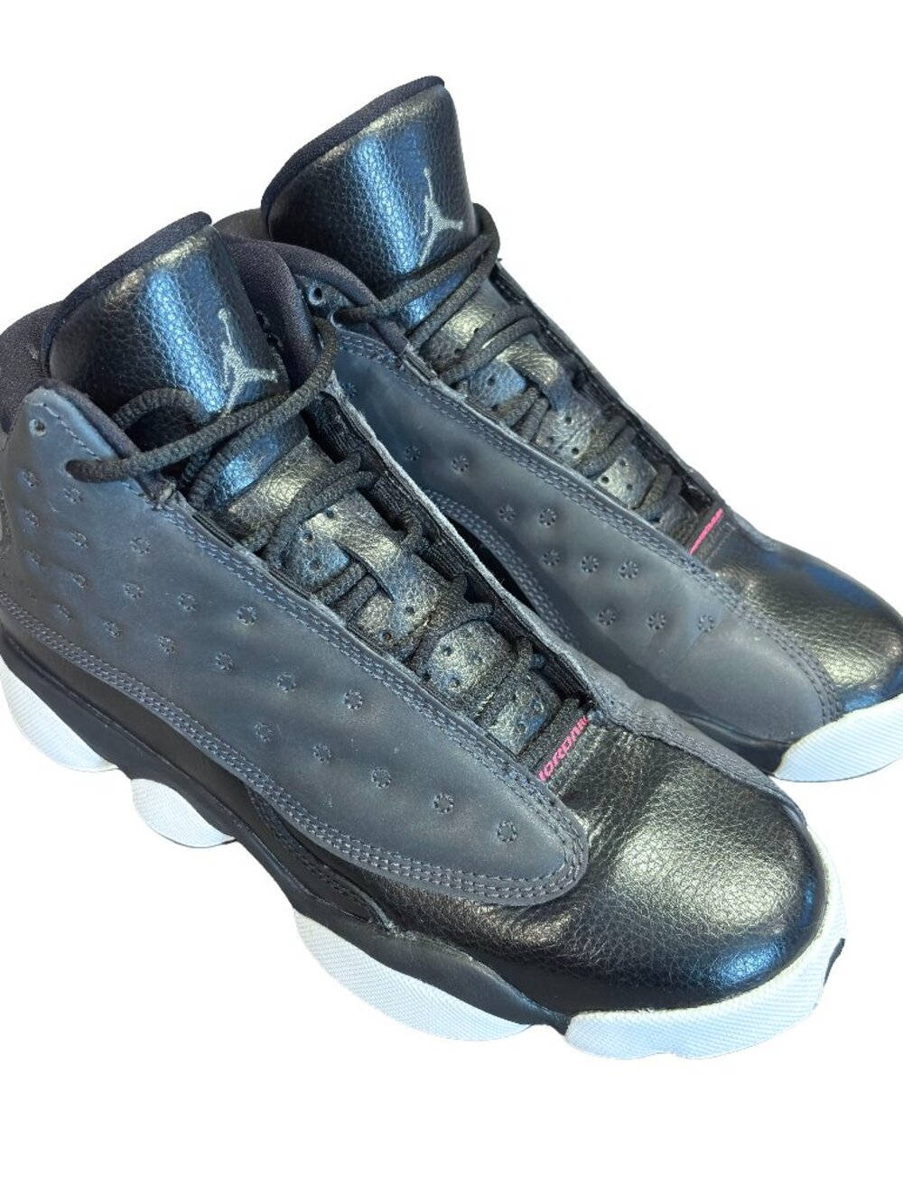 Air Jordan 13 Retro GG Black Hyper Pink Youth 4.5Y Shoes 439358-009